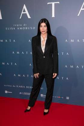 Premiere of the movie -Amata- Cinema Anteo - Milan, Italy Bianca Atzei Premiere of the movie -Amata- Cinema Anteo - Milan, Italy 14th October 2025  Copyright: xJohnnyxDallaxLibera SGPx