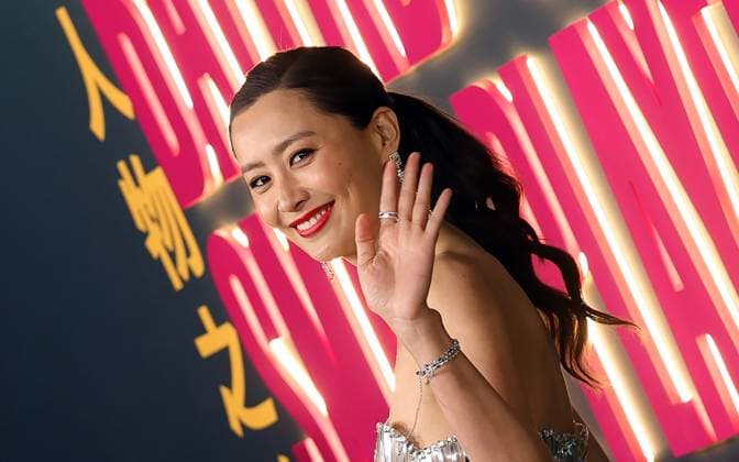 Entertainment Bilder des Tages 14 October 2025 - Los Angeles, California - Fala Chen. Los Angeles Special Screening Of Netflix s Ballad Of A Small Player held at The Egyptian Theater. Los Angeles USA - ZUMAa123 20251014_zaa_a123_045 Copyright: xADx