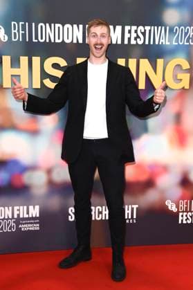 Fred Askwith bei der Premiere des Kinofilms Is This Thing On? auf dem 69. BFI London Film Festival 2025 in der Royal Festival Hall. London, 14.10.2025
