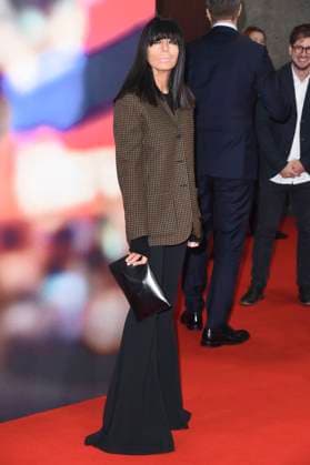 Claudia Winkleman bei der Premiere des Kinofilms Is This Thing On? auf dem 69. BFI London Film Festival 2025 in der Royal Festival Hall. London, 14.10.2025