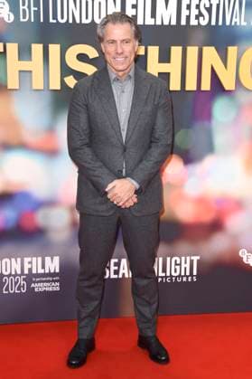 John Bishop bei der Premiere des Kinofilms Is This Thing On? auf dem 69. BFI London Film Festival 2025 in der Royal Festival Hall. London, 14.10.2025