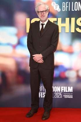 Mark Chappell bei der Premiere des Kinofilms Is This Thing On? auf dem 69. BFI London Film Festival 2025 in der Royal Festival Hall. London, 14.10.2025