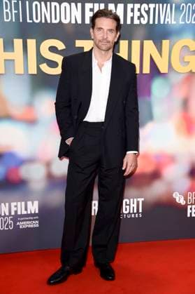Bradley Cooper bei der Premiere des Kinofilms Is This Thing On? auf dem 69. BFI London Film Festival 2025 in der Royal Festival Hall. London, 14.10.2025