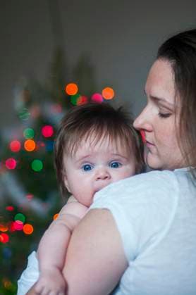 First Christmas as a family Elizabeth, New Jersey, United States R_SUBARR251013C-1843660-01 ,model released, Symbolfoto