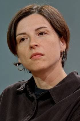 15.10.2025, Frankfurt am Main, DEU, Frankfurter Buchmesse. Dorothee Elminger, Traegerin des Deutschen Buchpreises im Interview bei der ARD