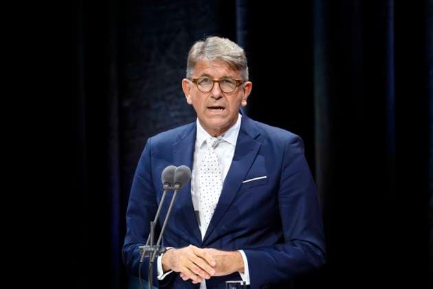 Politiker Wolfram Weimer (parteilos), Beauftragter der Bundesregierung für Kultur und Medien, beim Opening der Frankfurter Buchmesse 2025 in der Frankfurter Messe. Frankfurt am Main, 14.10.2025 Hessen Deutschland Copyright: xDwixAnoraganingrumx