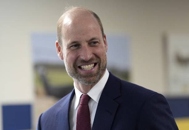 . 15 10 2025. Wallingford, United Kingdom. Prince William and Crown Prince Hussein of Jordan during a visit to RAF Benson in Wallingford, United Kingdom.  xPoolx xi-Imagesx IIM-26304-0031