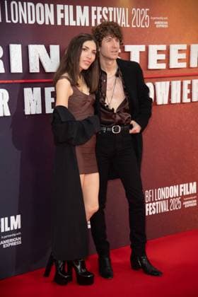 London Film Festival 2025 - Springsteen: Deliver Me from Nowhere Arrivals at Royal Festival Hall, Southbank, London Luke Pritchard and Ellie Rose attends the Headline Gala of Springsteen: Deliver Me from Nowhere at The 69th BFI London Film Festival at Royal Festival Hall, Southbank, London, England, UK on Wednesday 15 October, 2025., Credit:Justin Ng Avalon UK, England, London, Royal Festival Hall, Southbank Copyright: xJustinxNgx xAvalonx 1045763509