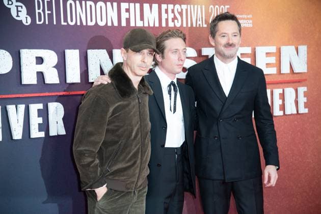 London Film Festival 2025 - Springsteen: Deliver Me from Nowhere Arrivals at Royal Festival Hall, Southbank, London Jeremy Strong, Jeremy Allen White and Director Scott Cooper attends the Headline Gala of Springsteen: Deliver Me from Nowhere at The 69th BFI London Film Festival at Royal Festival Hall, Southbank, London, England, UK on Wednesday 15 October, 2025., Credit:Justin Ng Avalon UK, England, London, Royal Festival Hall, Southbank Copyright: xJustinxNgx xAvalonx 1045764449