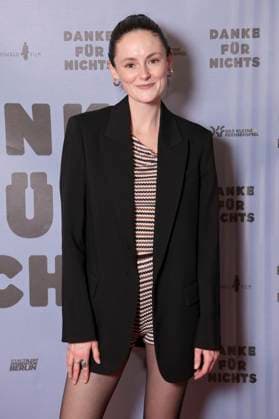 Lea van Acken bei der Premiere des Kinofilms Danke für nichts im Filmtheater Colosseum. Berlin, 15.10.2025