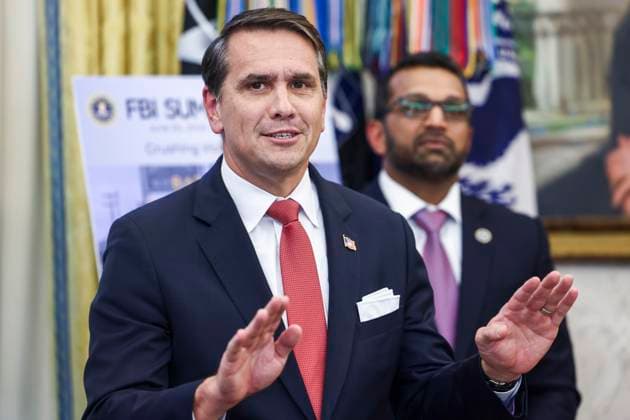 United States Deputy Attorney General Todd Blanche responds to a question from the news media during a press conference in the Oval Office of the White House in Washington, DC, USA, 15 October 2025. President Trump announced the results of Operation Summer Heat, a federal nationwide violent crime reduction operation. Copyright: xIndependentxStillxPoolxphotox 2025xEuropeanxPressphotoxAgencyx(EPA)xfromxConsolidatedxNewsxPhotosxAllxRightsxReservedx