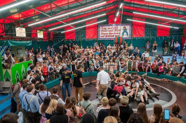 Muenchen, 190. Muenchner Oktoberfest, 117 Jahre Feldls Teufelsrad auf der Wiesn