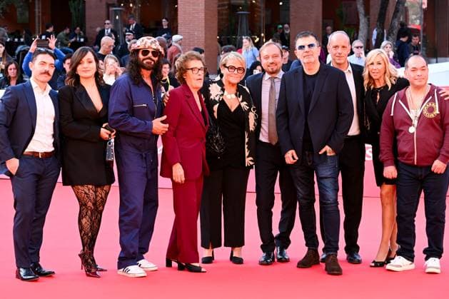 Rome Cinema Fest 2025, Day 2 - Red carpet for the film Bombolo - Core De Roma. Pictured: Stefania and Alessandro Lechner  Copyright: xMaurizioxD Avanzox xipa-agency.netx xDxAvanzo Provvisionatox IPA_Agency_IPA66660481
