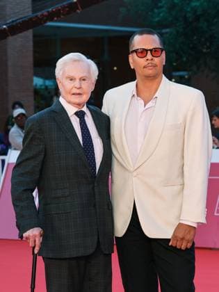 Roma Cinema Fest 2025, day 2, Red Carpet for the film Moss & Freud. Pictured: Derek Jacobi, James Lucas  Copyright: xMarcoxProvvisionatox xipa-agency.netx xDxAvanzo Provvisionatox IPA_Agency_IPA66661777