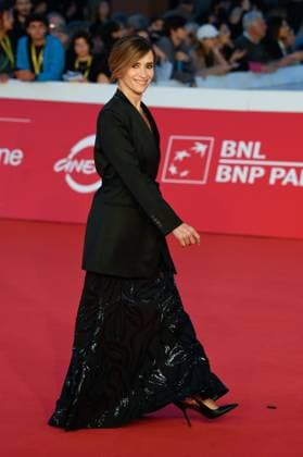Foto IPP - Fabrizio Corradetti Gruppo Editoriale LiveMedia Roma 16 10 2025 Festa del Cinema di Roma Nella foto l attrice Teresa Saponangelo attends the red carpet of the movie Per Te Italy Photo Press - World Copyright Rome Film Festival 2025 News