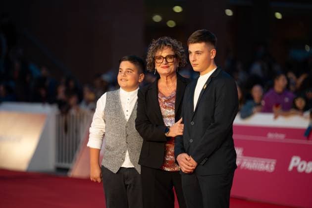 Teresa Saponangelo attends the Per Te red carpet during the 20th Rome Film Festival at Auditorium Parco Della Musica in Rome, Italy, on October 16, 2025.  Copyright: xLucaxCarlinox originalFilename: carlino-notitle251016_npeUU.jpg