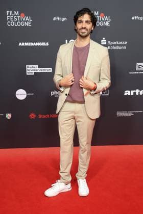 Marcel Zuschlag bei der Ankunft zur Verleihung der Film Festvial Cologne Awards am 16.10.2025 im Cineplex Filmpalast in Koeln Film Festival Cologne Awards 2025 in Koeln
