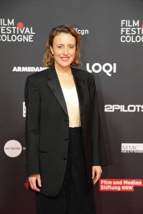 Maren Eggert, die Schauspielerin bei Ankunft zur Auszeichnung mit dem International Actors Award im Rahmen der Film Festvial Cologne Awards am 16.10.2025 im Cineplex Filmpalast in Koeln Film Festival Cologne Awards 2025 in Koeln