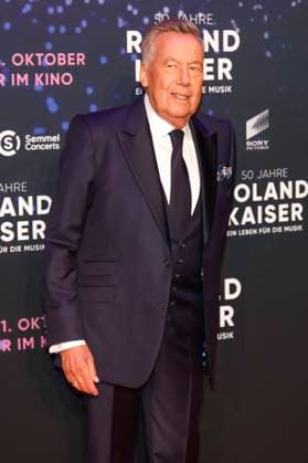 Weltpremiere des Roland Kaiser Konzertfilm 50 Jahre Roland Kaiser - Ein Leben für die Musik in Münster Münster, 16.10.2025 Roland Kaiser bei der Weltpremiere des Roland Kaiser-Konzertfilms in Münster NRW Copyright: xMatthiasxGränzdörferx