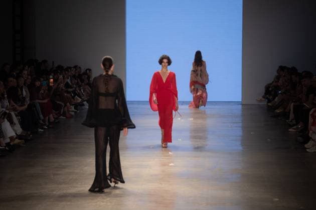 SaO PAULO, SP - 16.10.2025: SPFW N60 - Fashion designer Marina Bitu& 39;s fashion show at SPFW N60 takes place this Thursday afternoon (16) at the Brazilian Cultures Pavilion in Ibirapuera Park, in Sao Paulo, SP. x2825497x  RodileixMorais