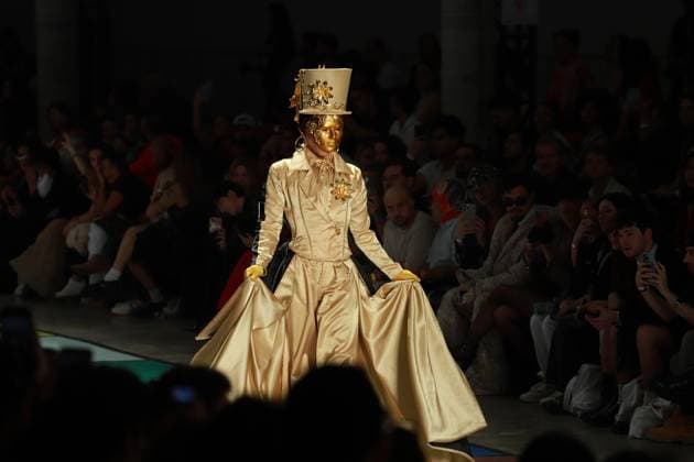 dario mittmann fashion show at spfw n60 in sao paulo Sao Paulo (SP), 10 16 2025 - fashion show Dario Mittmann Dario Mittmann fashion show at Sao Paulo Fashion Week - SPFW N60, at Pacubra in Ibirapuera Park in Sao Paulo, this Thursday, October 16, 2025. (Foto: Fabricio Bomjardim Thenews2 imago images) dario mittmann fashion show at spfw n60 in sao paulo  Copyright: xFABRICIOxBOMJARDIMx