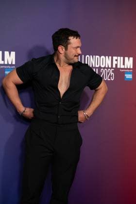 The BFI London Film Festival Gala of the UK premiere of WASTEMAN, taking place at VUE Leicester Square, London, UK on 16th October 2025. Corin Silva at the BFI London Film Festival Gala of the UK premiere of WASTEMAN, taking place at VUE Leicester Square, London, UK on 16th October 2025., Credit:Oleksii Ovcharenko Avalon United Kingdom, London  Copyright: xOleksiixOvcharenkox xAvalonx 1046019492