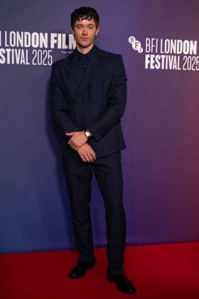 The BFI London Film Festival Gala of the UK premiere of WASTEMAN, taking place at VUE Leicester Square, London, UK on 16th October 2025. Tom Blyth at the BFI London Film Festival Gala of the UK premiere of WASTEMAN, taking place at VUE Leicester Square, London, UK on 16th October 2025., Credit:Oleksii Ovcharenko Avalon United Kingdom, London  Copyright: xOleksiixOvcharenkox xAvalonx 1046019506