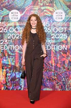 20th Edition of Rome Film Fest Red Carpet of the movie -Squali- Auditorium Conciliazione - Rome, Italy Beatrice Paolucci 20th Edition of Rome Film Fest Red Carpet of the movie -Squali- Auditorium Conciliazione - Rome, Italy 16th October 2025  Copyright: xMAXxMONTINGELLI SGPx