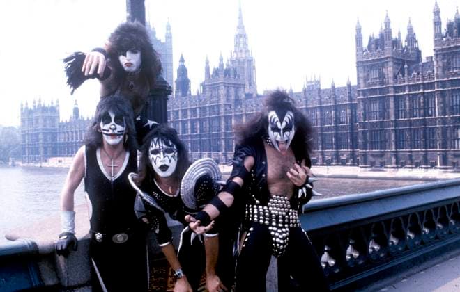 Kiss Kiss Gene Simmons, Ace Frehley, Peter Criss, Paul Stanley HIGHER RATES APPLY , Credit:Paul Canty Avalon  Copyright: xPaulxCantyx xAvalonx 0552538980