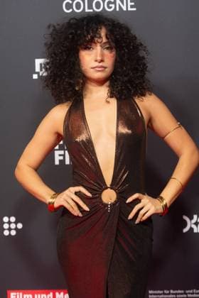 Red Carpet Before The Award Ceremony For Cologne Film Festival 2025 Jasmin Mokhtare poses for pictures on the red carpet before the award ceremony of the Cologne Film Festival 2025 at Film Palast in Cologne, Germany, on October 26, 2025. cologne Germany  Copyright: xYingxTangx originalFilename: tang-notitle251016_npwMC.jpg