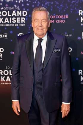 Roland Kaiser bei der Premiere des Dokumentarfilms 50 Jahre Roland Kaiser - Ein Leben für die Musik im Cineplex Münster. Münster, 16.10.2025