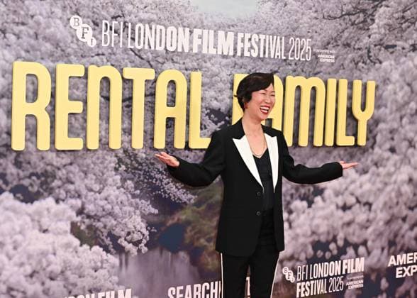 Hikari (Director) attends Rental Family Premiere during the BFI London Film Festival, at the Southbank Centre, Royal Festival Hall in London, England. UK. Thursday 16th October 2025 Copyright: xJamesxWarrenx LFF- RENTAL FAMILY-28