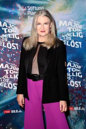 Lieselotte Reznicek bei der Weltpremiere der 360Â° Fulldome-Show von Peter Schillings Major Tom: völlig losgelöst im Zeiss-Großplanetarium. Berlin, 16.10.2025