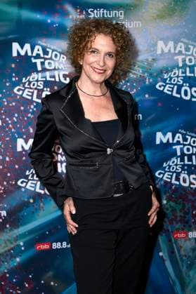 Heike Kloss bei der Weltpremiere der 360Â° Fulldome-Show von Peter Schillings Major Tom: völlig losgelöst im Zeiss-Großplanetarium. Berlin, 16.10.2025