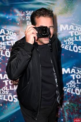 Andreas Elsholz bei der Weltpremiere der 360Â° Fulldome-Show von Peter Schillings Major Tom: völlig losgelöst im Zeiss-Großplanetarium. Berlin, 16.10.2025