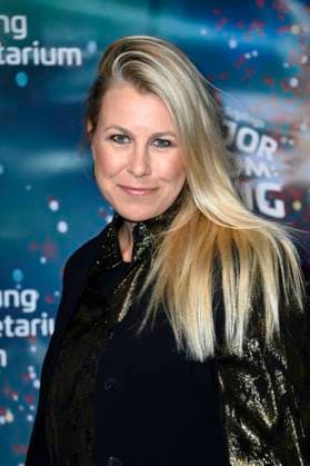 Nadine Krüger bei der Weltpremiere der 360Â° Fulldome-Show von Peter Schillings Major Tom: völlig losgelöst im Zeiss-Großplanetarium. Berlin, 16.10.2025