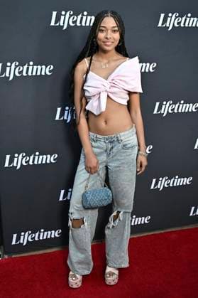 Mychal-Bella Bowman bei der Premiere des Lifetime-Films Taken at a Truck Stop: A Black Girl Missing im Garland Theatre. Los Angeles, 16.10.2025