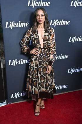Nischelle Turner bei der Premiere des Lifetime-Films Taken at a Truck Stop: A Black Girl Missing im Garland Theatre. Los Angeles, 16.10.2025