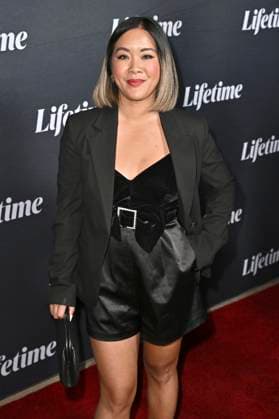 Kat Kou bei der Premiere des Lifetime-Films Taken at a Truck Stop: A Black Girl Missing im Garland Theatre. Los Angeles, 16.10.2025
