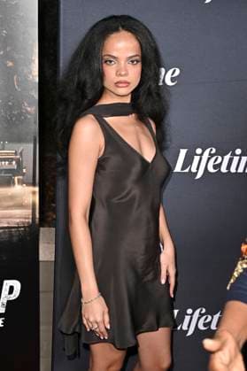 Sierra Sidwell bei der Premiere des Lifetime-Films Taken at a Truck Stop: A Black Girl Missing im Garland Theatre. Los Angeles, 16.10.2025