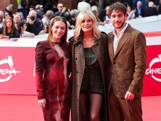 Rome Cinema Fest 2025, day 3, Photocall for the film Pride and Prejudice. Pictured: Ludovica Martino, Isabella Ferrari, Federico Cesari  Copyright: xMarcoxProvvisionatox xipa-agency.netx xDxAvanzo Provvisionatox IPA_Agency_IPA66697746