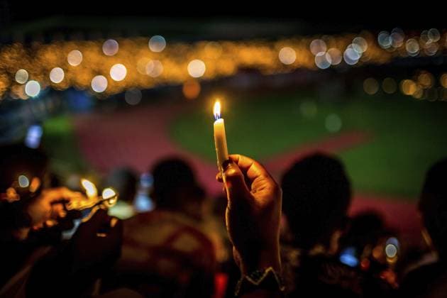 RWA RWANDA RUANDA Kigali Die Gedenkfeier im Amahoro Stadion bildete den Abschluß der Feierlichkeiten zur Erinnerung an den Völkermord an ruandischen Tutsi vor 25 Jahren RWA RWANDA RUANDA Kigali The memorial service at Amahoro Stadium marked the end of the commemoration of the genocide of Rwandan Tutsis 25 years ago Copyright: imageBROKER KarstenxThielker ibljjr15256772.jpg