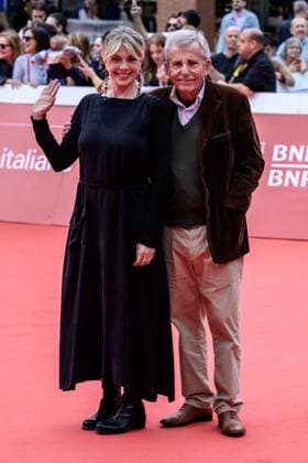 October 17, 2025, Rome, Italy: Benedicta Boccoli and Maurizio Micheli attend the Le Mille Luci di Antonello Falqui red carpet during the 20th Rome Film Festival at Auditorium Parco della Musica in Rome (Italy), October 17, 2025. Rome Italy  - ZUMAi110 20251017_zna_i110_011 Copyright: xAndreaxStacciolix