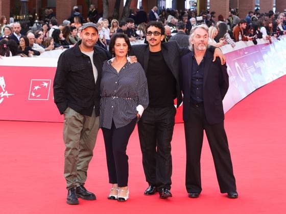 Roma Cinema Fest 2025, day 3, Photocall of the film La petit Cousine de Mehdi In the photo: Amine Adjina, Hiam Abbass, Younès Boucif, Nicolas Blanc  Copyright: xMarcoxProvvisonatox xipa-agency.netx xDxAvanzo Provvisionatox IPA_Agency_IPA66701907