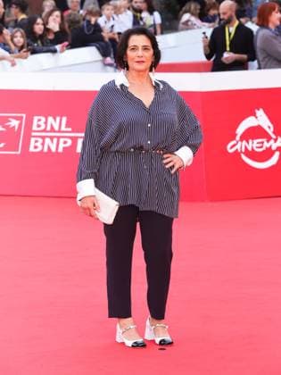 : Roma Cinema Fest 2025, day 3, Photocall of the film La petit Cousine de Mehdi In the photo: Hiam Abbass  - ZUMAp169 20251017_zea_p169_683 Copyright: xMarcoxProvvisonatox
