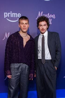 Amazon Premiere - Maxton Hall - Die Welt Zwischen Uns - Ben Felipe und Justus Riesner bei der Amazon Prime Serien Premiere Maxton Hall - Die Welt Zwischen Uns im Tempodrom am 17.10.2025 in Berlin. Copyright: xEventpressxKochanx