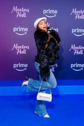 Amazon Premiere - Maxton Hall - Die Welt Zwischen Uns - Charismatisch (Charisma Kain) bei der Amazon Prime Serien Premiere Maxton Hall - Die Welt Zwischen Uns im Tempodrom am 17.10.2025 in Berlin. Copyright: xEventpressxKochanx