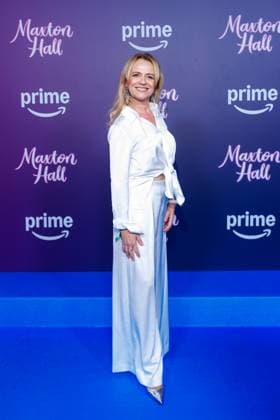 Amazon Premiere - Maxton Hall - Die Welt Zwischen Uns - Ines Hoppe bei der Amazon Prime Serien Premiere Maxton Hall - Die Welt Zwischen Uns im Tempodrom am 17.10.2025 in Berlin. Copyright: xEventpressxKochanx