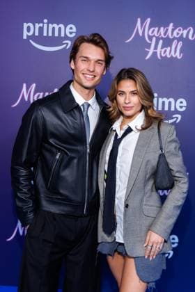 Amazon Premiere - Maxton Hall - Die Welt Zwischen Uns - Arne-Carlos Böttcher und Viviana Wessels bei der Amazon Prime Serien Premiere Maxton Hall - Die Welt Zwischen Uns im Tempodrom am 17.10.2025 in Berlin. Copyright: xEventpressxKochanx