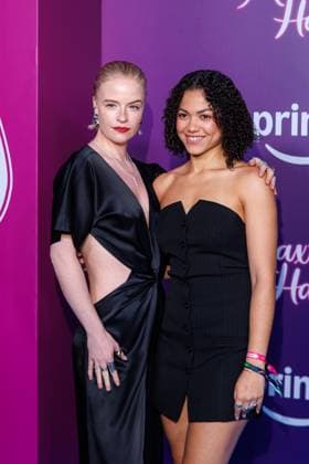 Amazon Premiere - Maxton Hall - Die Welt Zwischen Uns - Anna-Lucia Gustman und Serena Posadino bei der Amazon Prime Serien Premiere Maxton Hall - Die Welt Zwischen Uns im Tempodrom am 17.10.2025 in Berlin. Copyright: xEventpressxKochanx